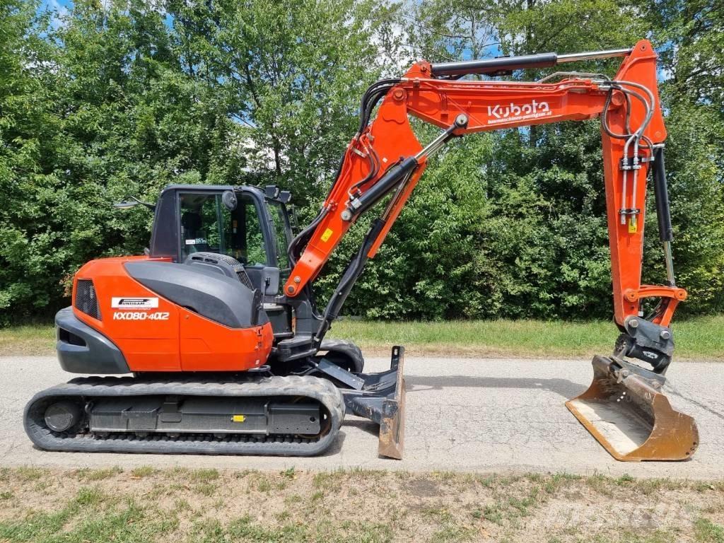 Kubota KX 080-4a2 Midikaivukoneet 7t - 12t