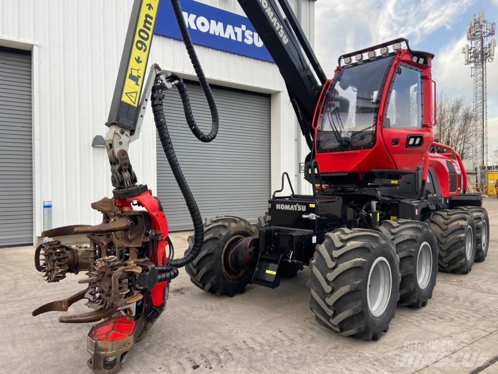 Komatsu 901XC Harvesterit