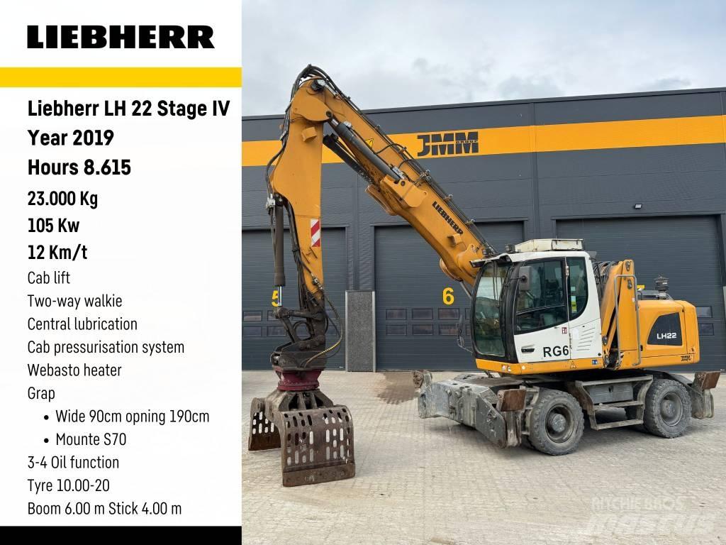 Liebherr LH 22 Jätteenkäsittelijät
