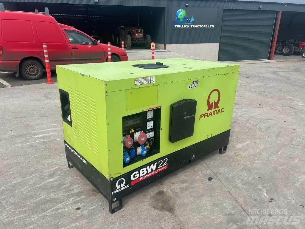 Pramac GBW 22 Dieselgeneraattorit