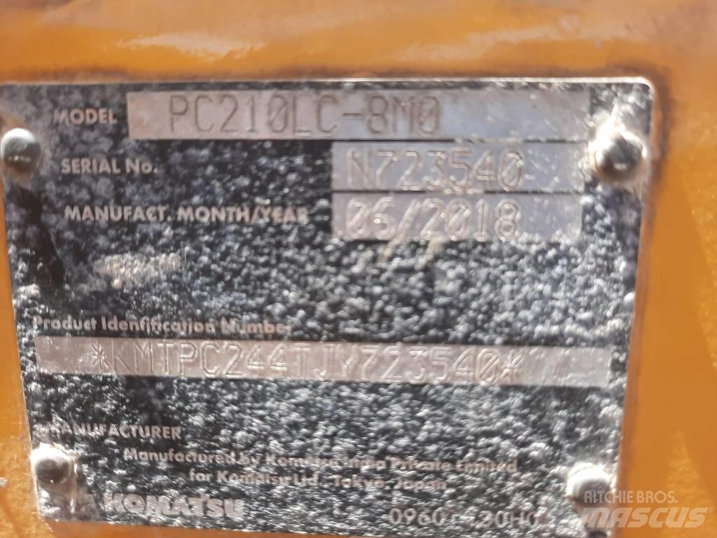 Komatsu PC 210 Telakaivukoneet