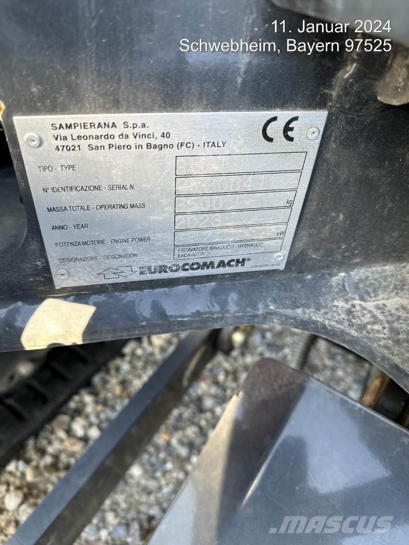 Eurocomach 35ZT Minikaivukoneet < 7t
