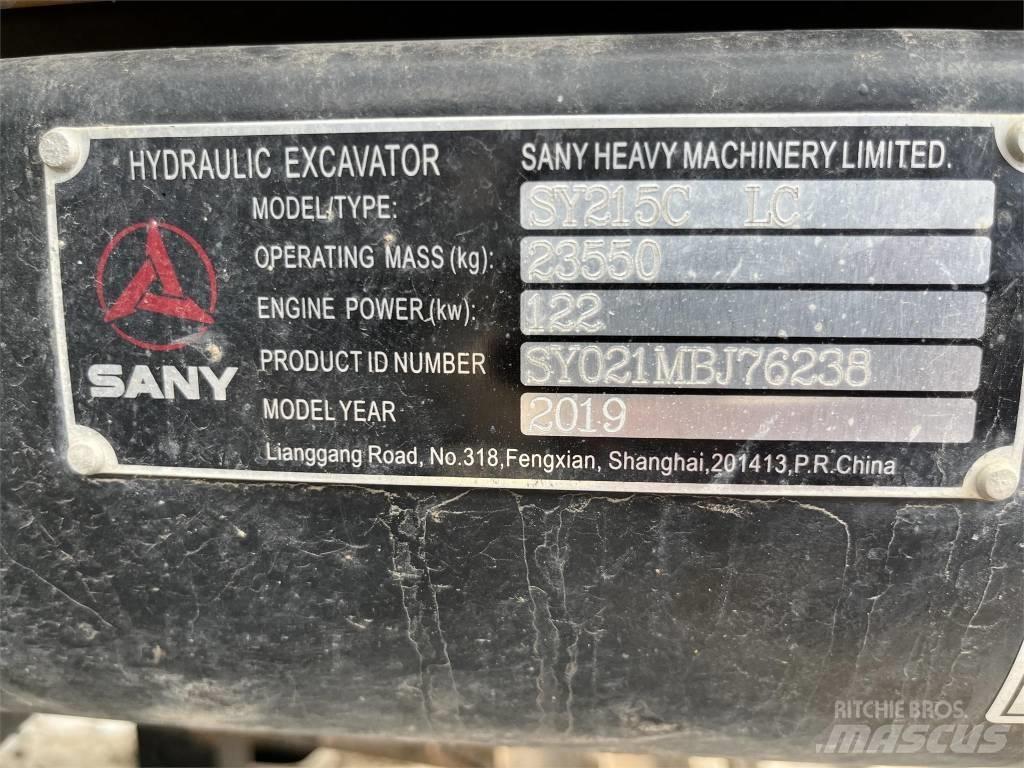 Sany SY215C Telakaivukoneet