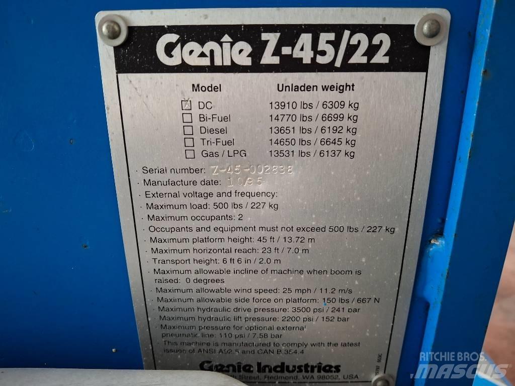 Genie Z 45/22 BOOM Kuukulkijat