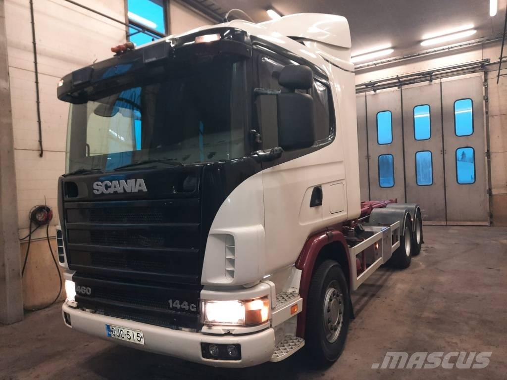 Scania R 144 Koukkulava kuorma-autot