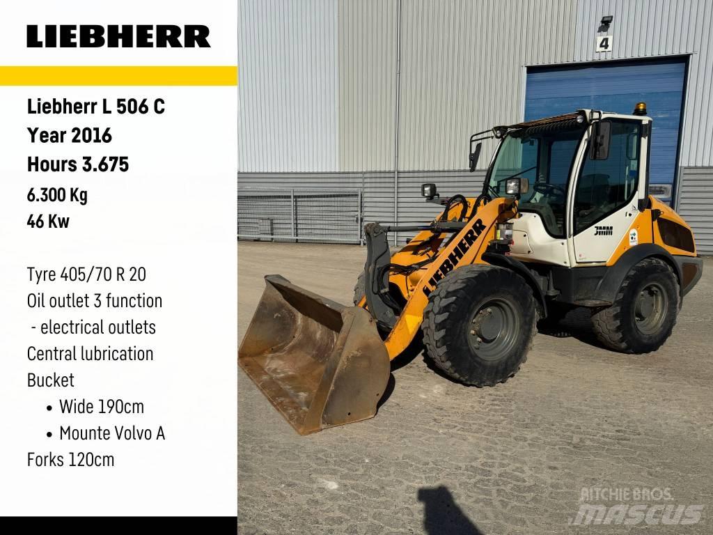 Liebherr L 506 Pyöräkuormaajat