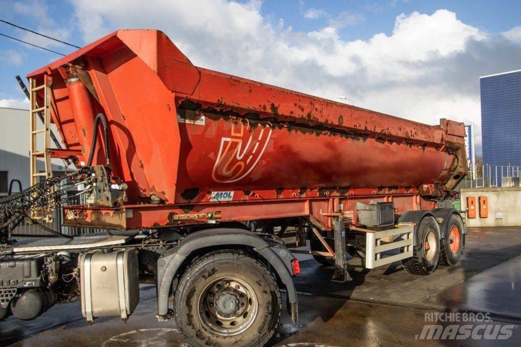 MOL K85F/20T/37ST Kippipuoliperävaunut