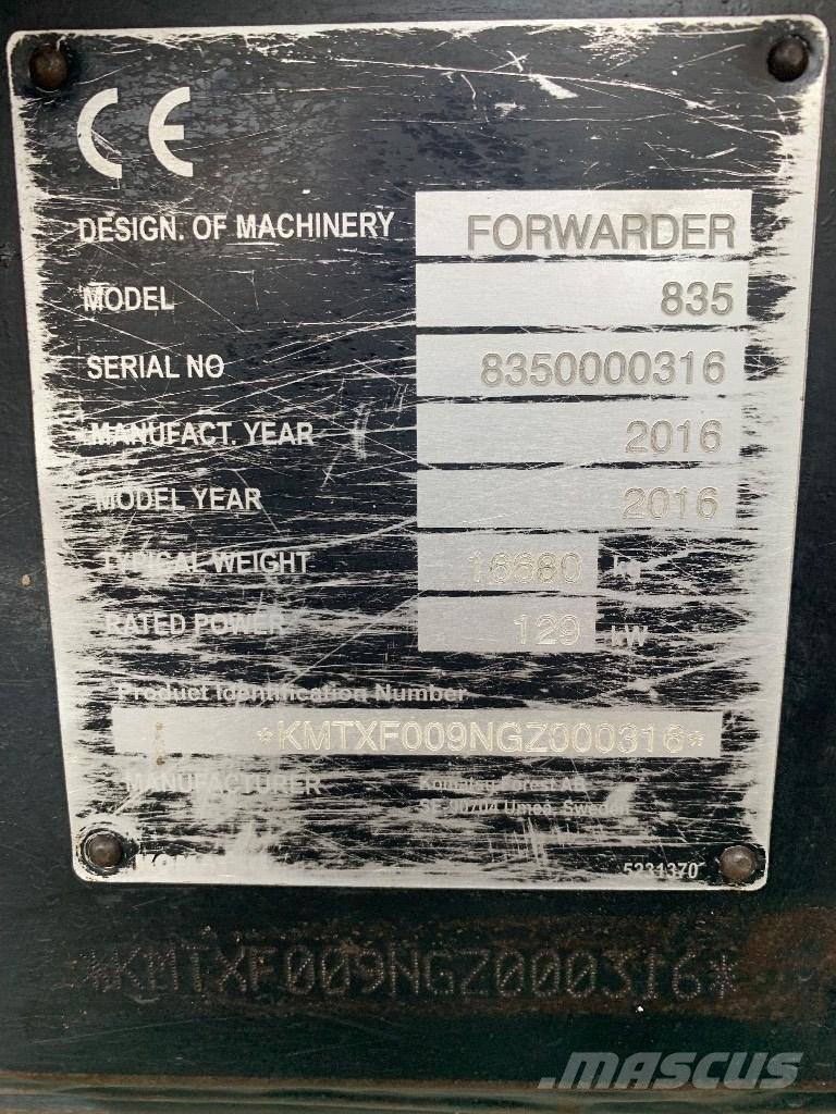 Komatsu 835 Kuormatraktorit