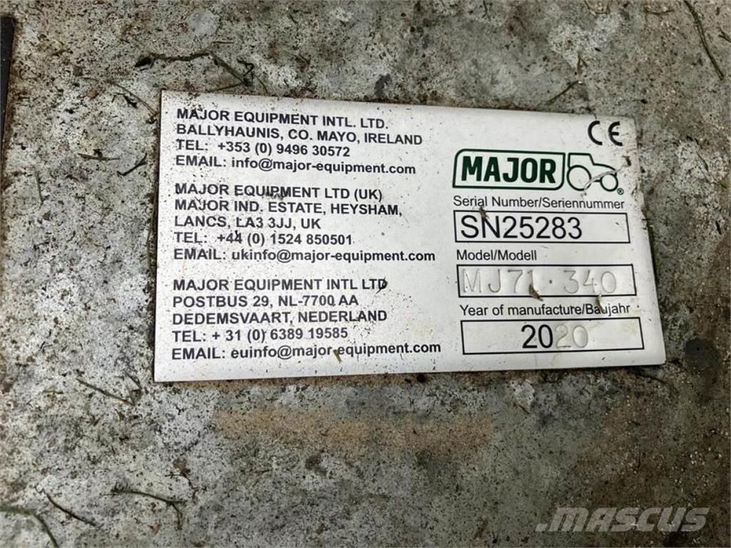 Major MJ71-340 Niittokoneet