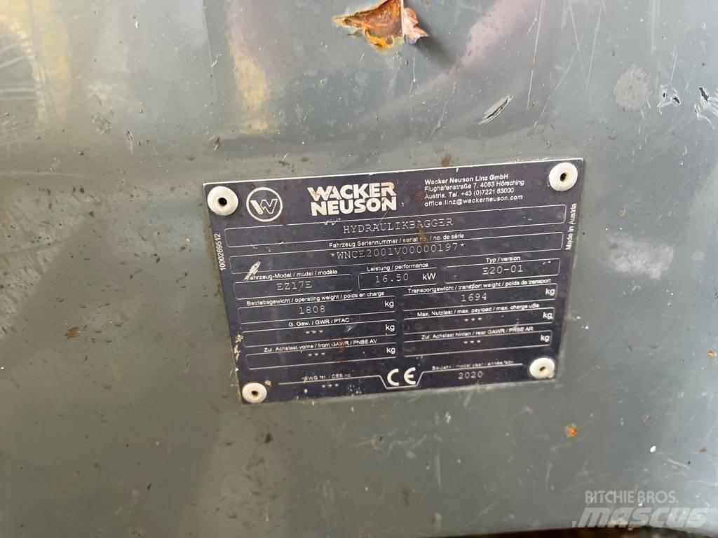 Wacker Neuson EZ17e Telakaivukoneet