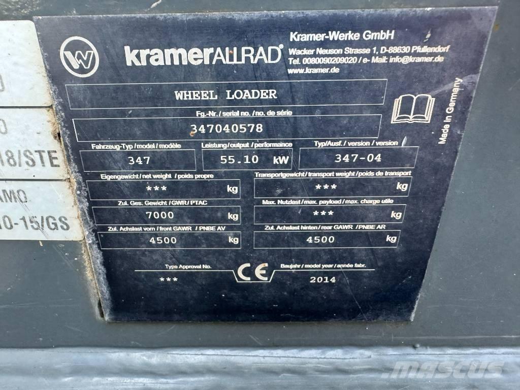 Kramer 1150 Pyöräkuormaajat