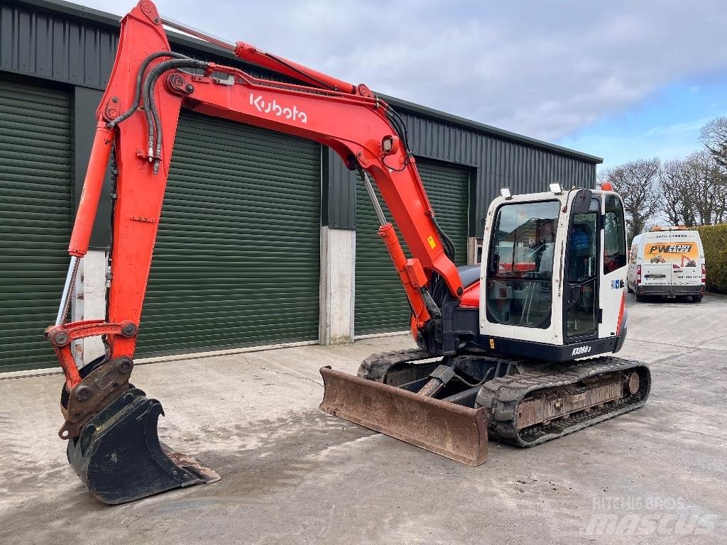 Kubota KX 080-3 Minikaivukoneet < 7t
