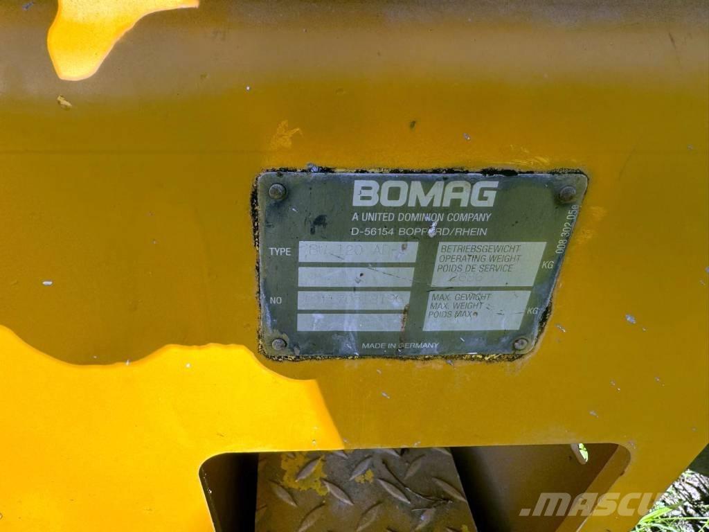 Bomag BW 120 AD-3 Tandemjyrät