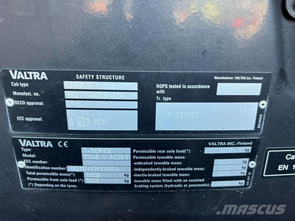 Valtra T 174 Versu Traktorit