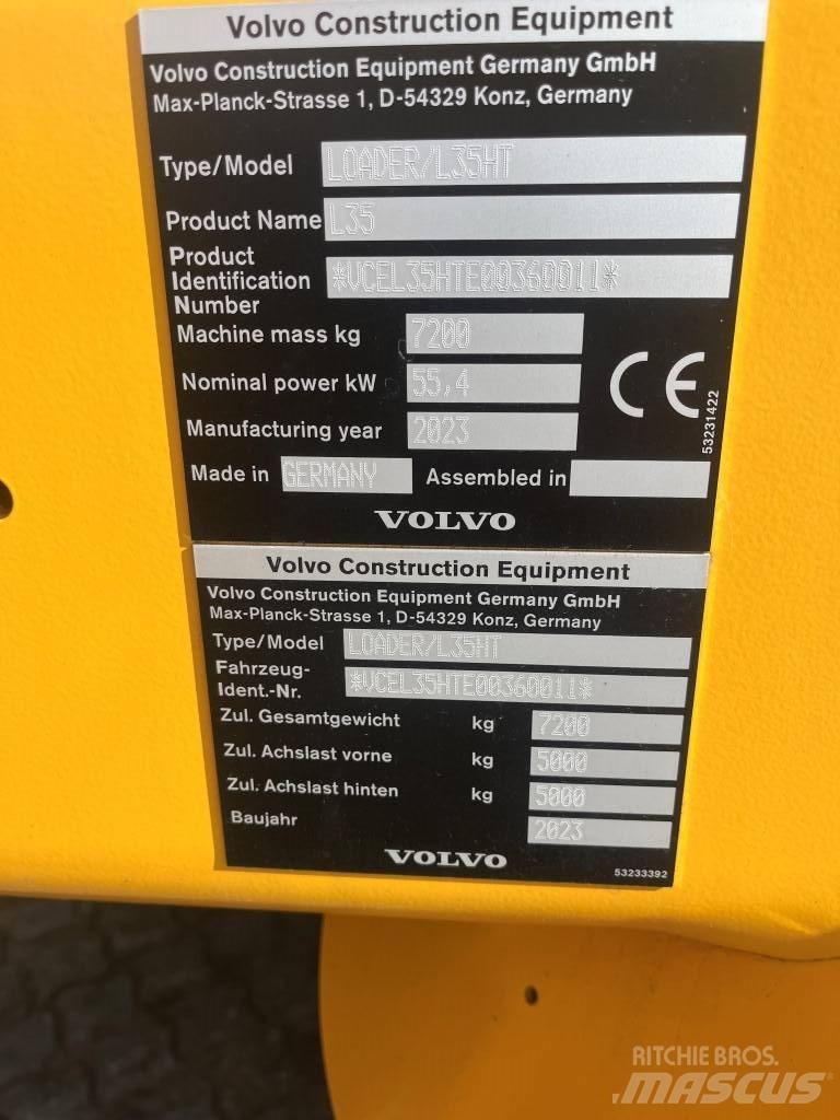Volvo L35H Pyöräkuormaajat