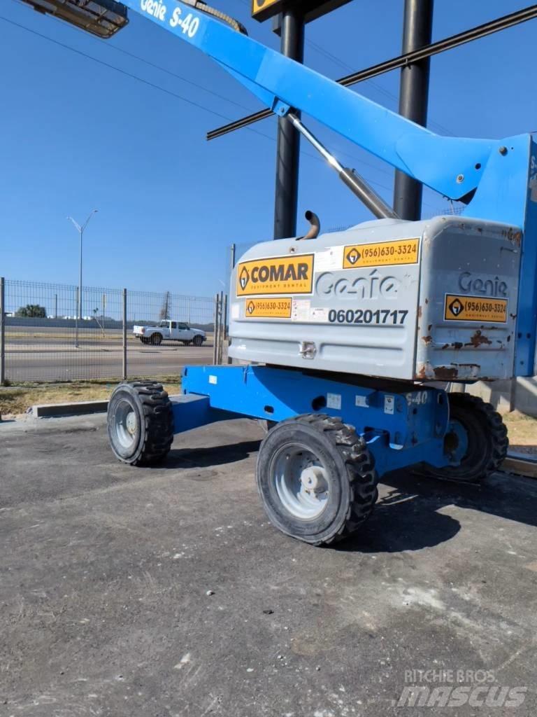 Genie S 40 Teleskooppipuominostimet