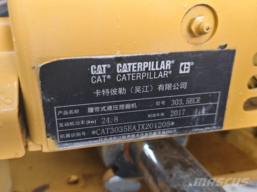 CAT 303.5 E CR Minikaivukoneet < 7t