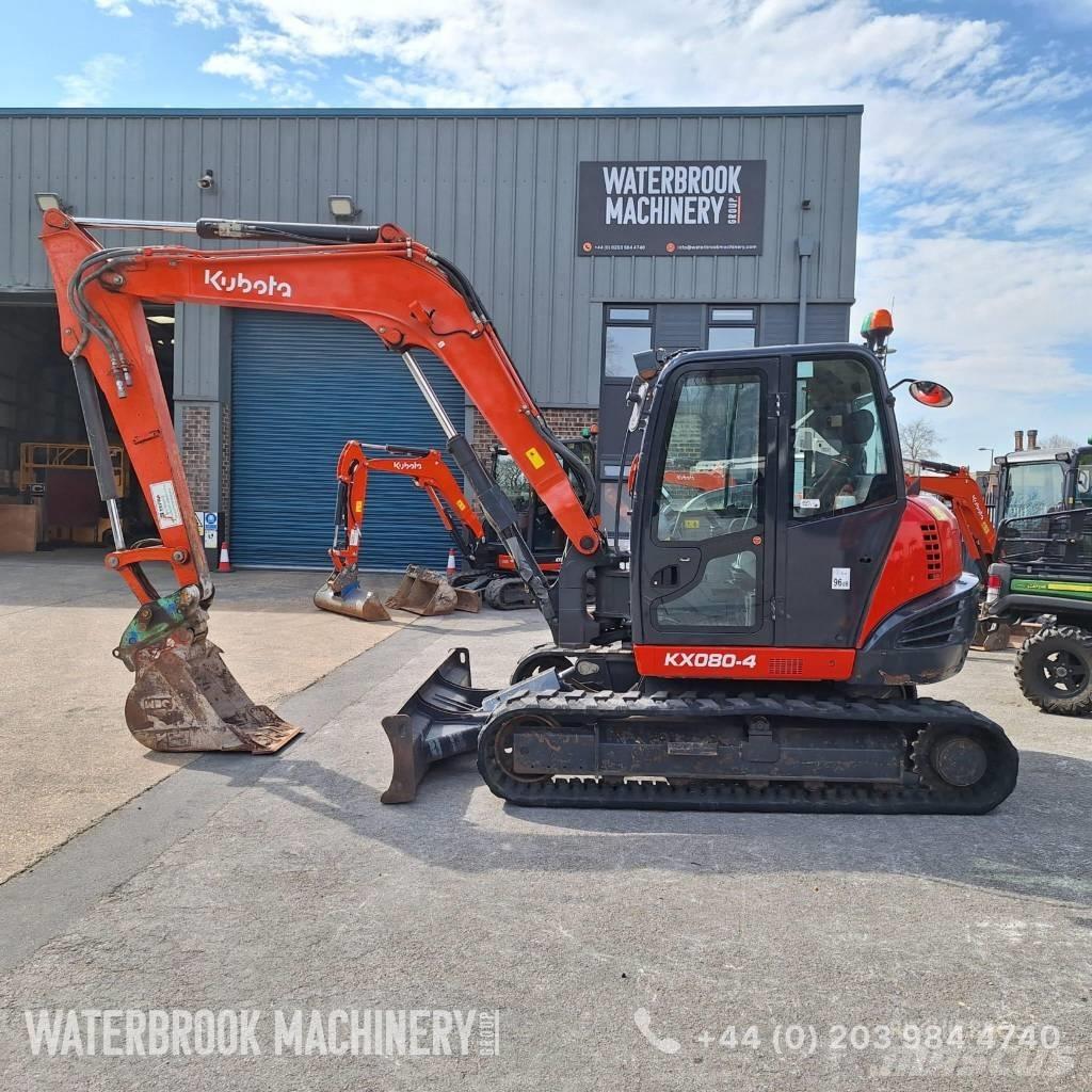 Kubota KX080-4 Midikaivukoneet 7t - 12t