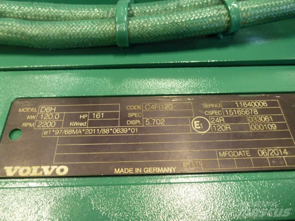 Volvo D6H C4FI120 Moottorit