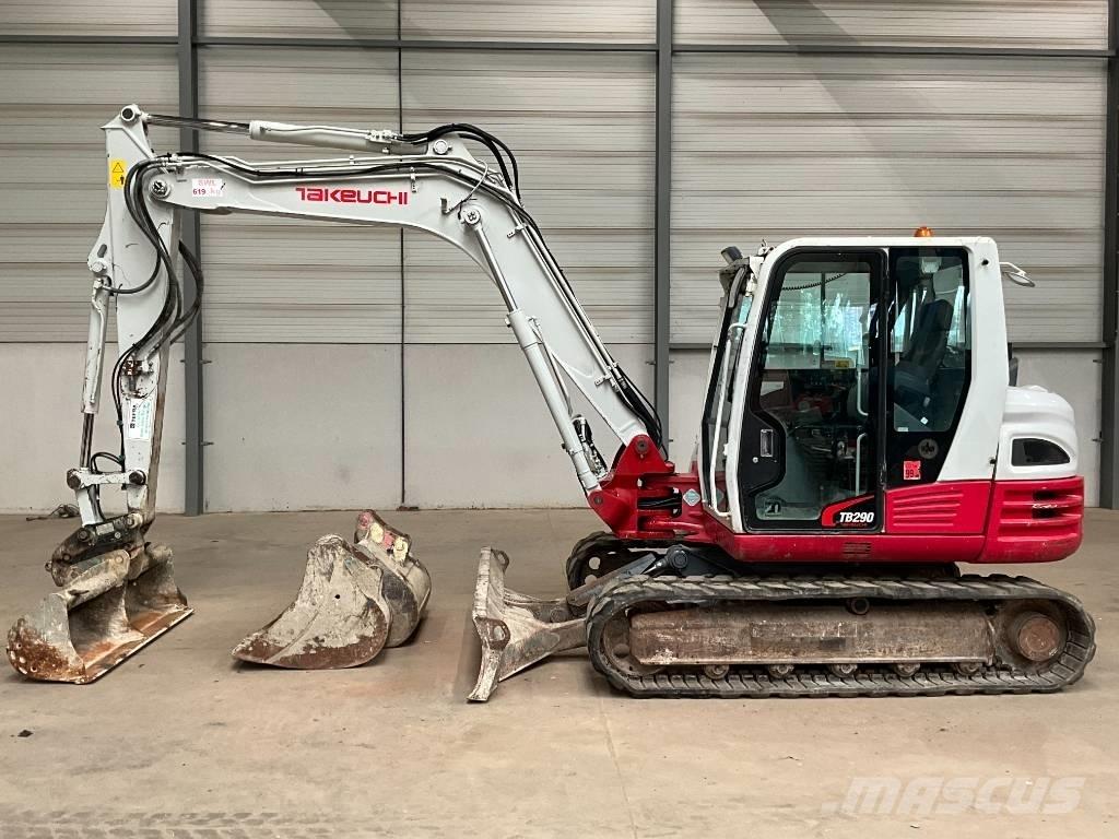 Takeuchi TB 290 Midikaivukoneet 7t - 12t