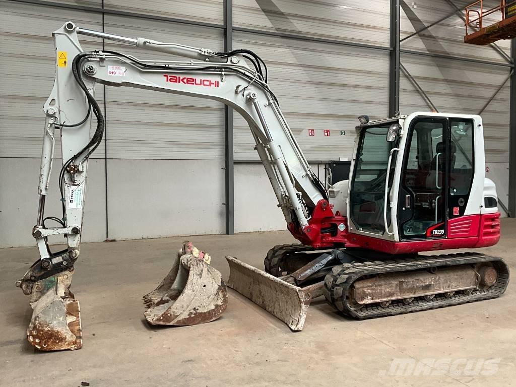 Takeuchi TB 290 Midikaivukoneet 7t - 12t