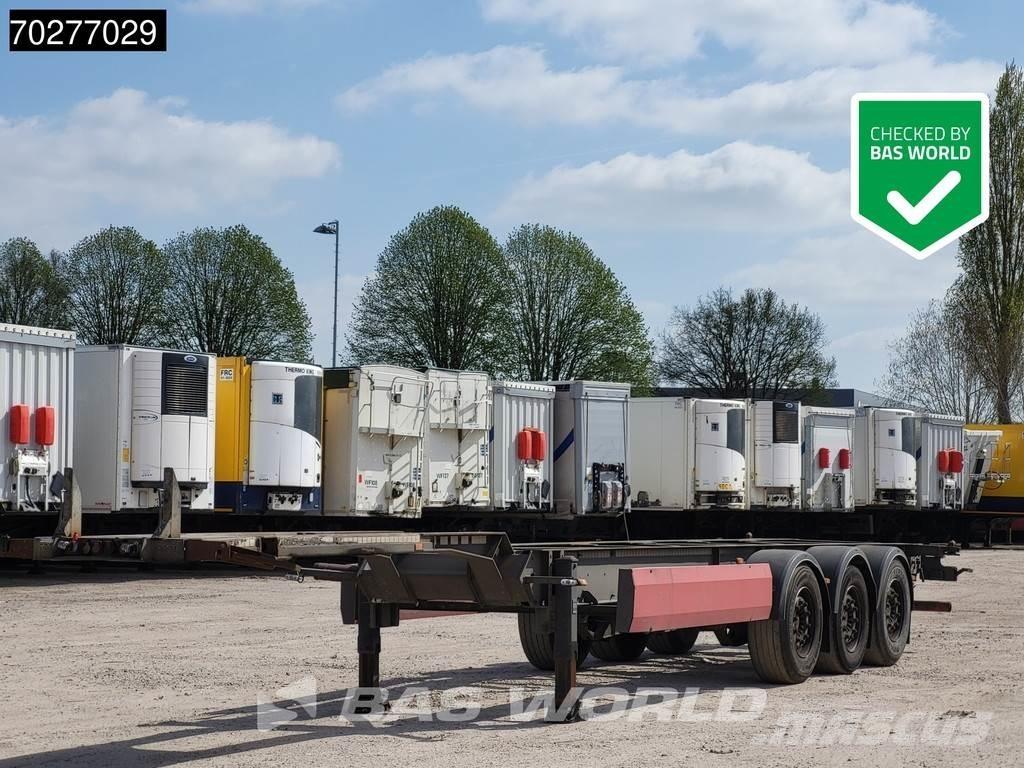 Van Hool 3 axles Konttipuoliperävaunut