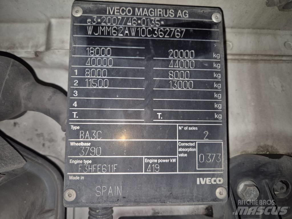 Iveco Stralis 570 Vetopöytäautot