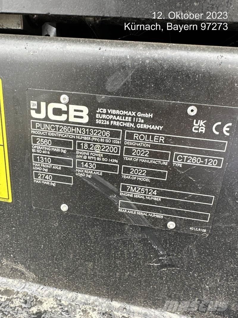 JCB CT260-120 Jyrät