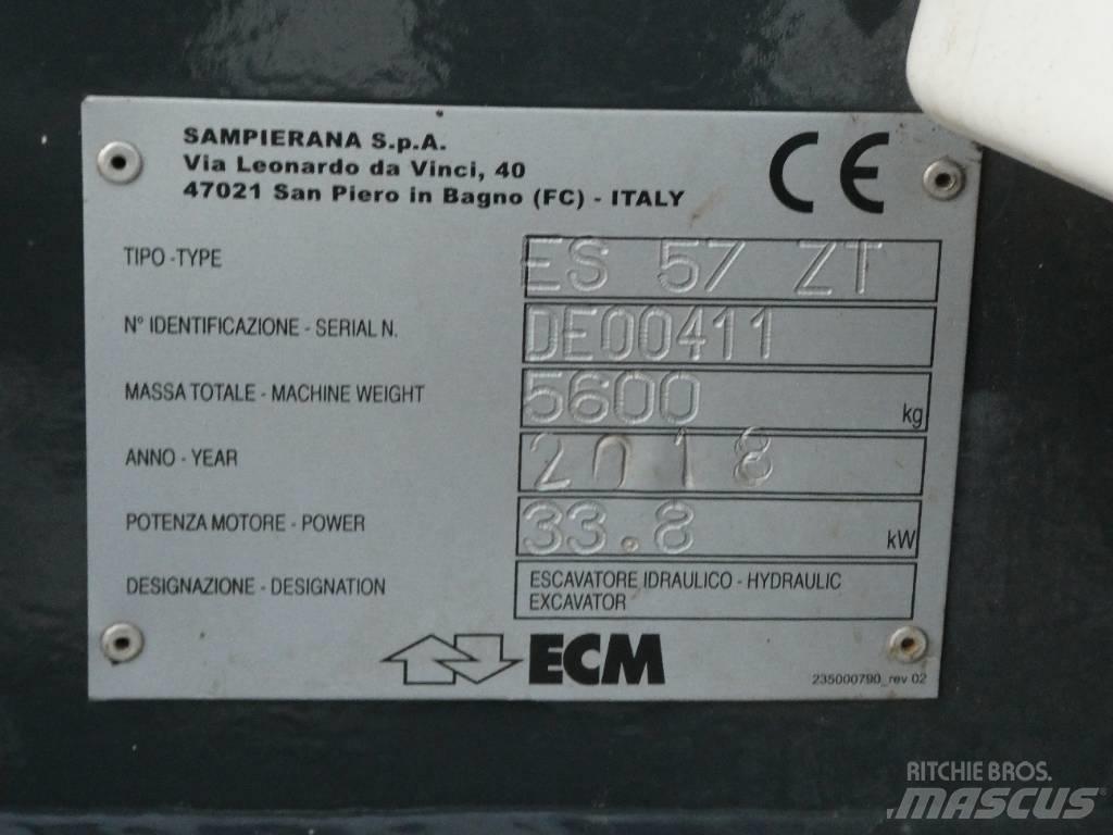 ECM ES 57 ZT Minikaivukoneet < 7t