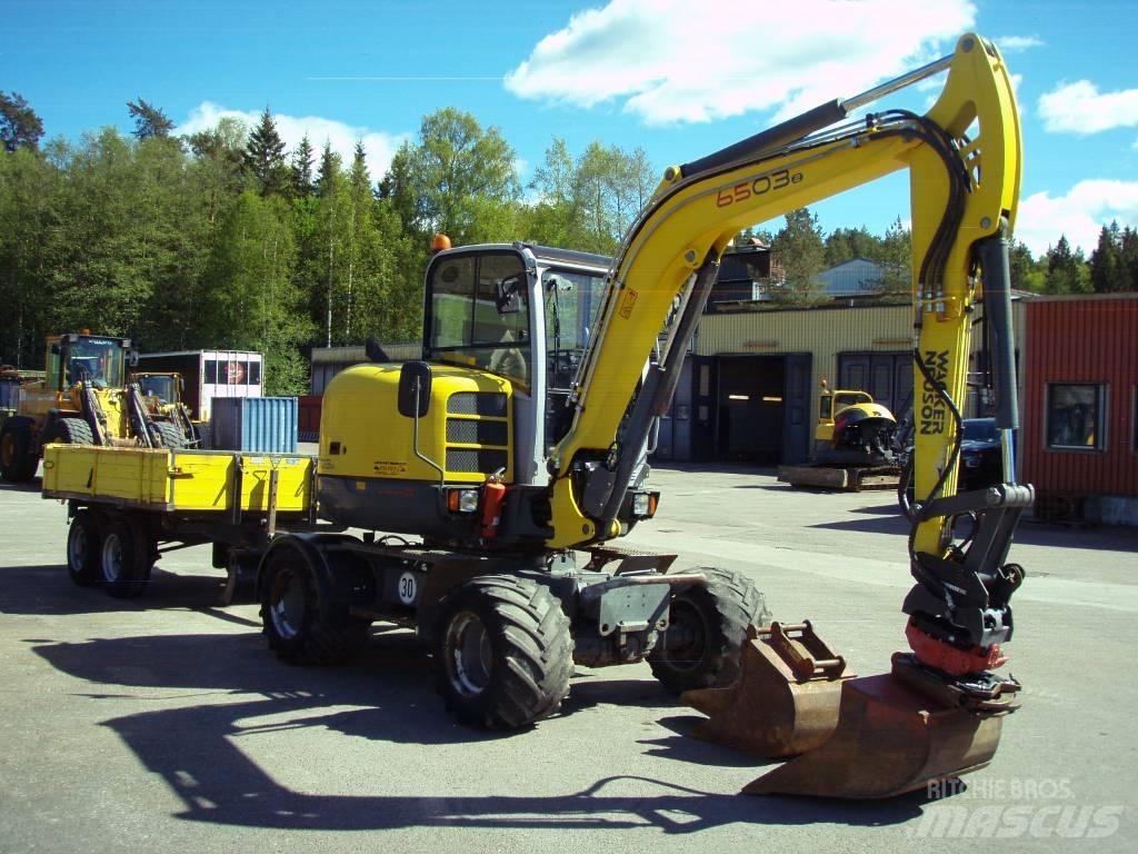 Neuson 6503-2 30Km/h Pyöräkaivukoneet