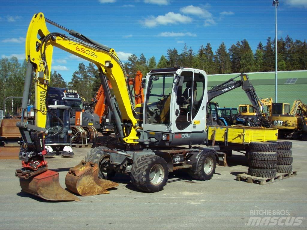 Neuson 6503-2 30Km/h Pyöräkaivukoneet