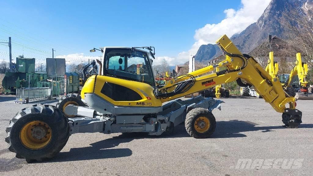 Menzi Muck M535 Pyöräkaivukoneet