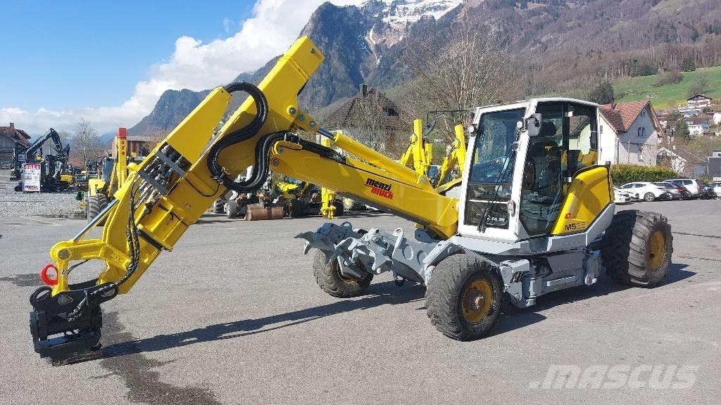 Menzi Muck M535 Pyöräkaivukoneet