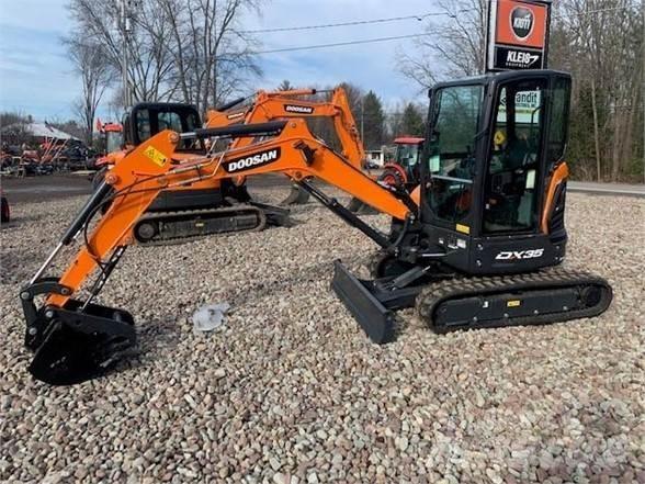 Doosan DX35-5 Minikaivukoneet < 7t