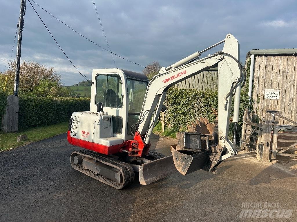 Takeuchi TB 125 Minikaivukoneet < 7t