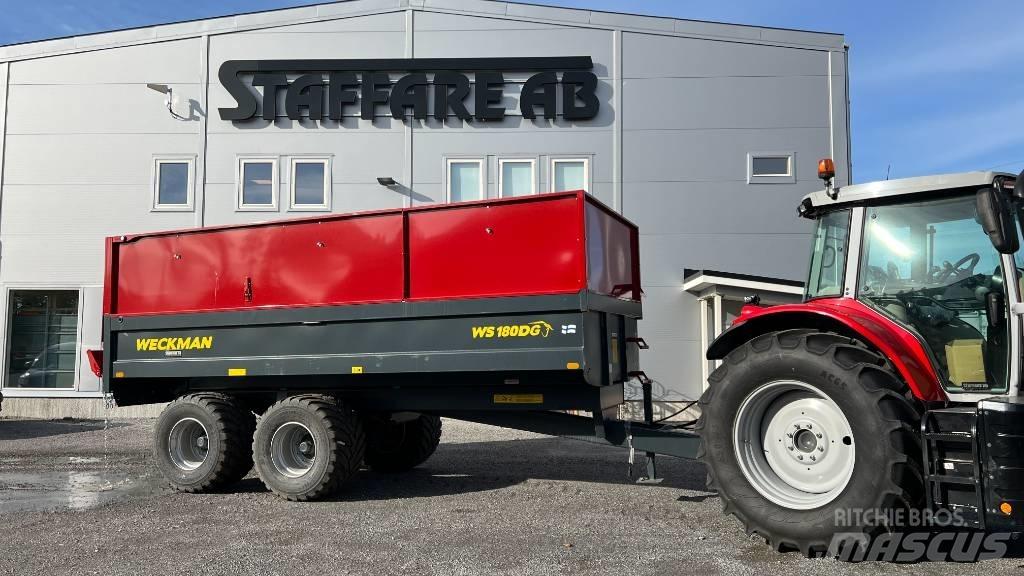 Weckman WS180DG Kippiperävaunut