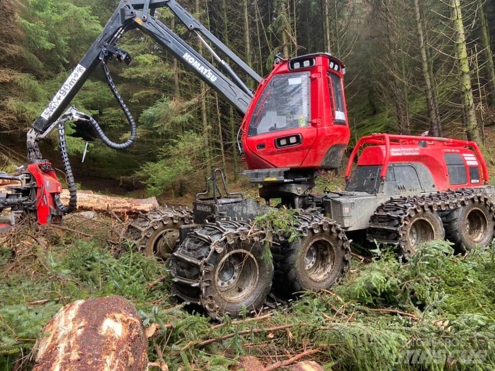 Komatsu 931XC Harvesterit