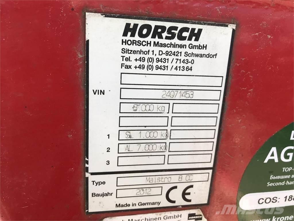 Horsch Maistro 8CC Tarkkuuskylvökoneet