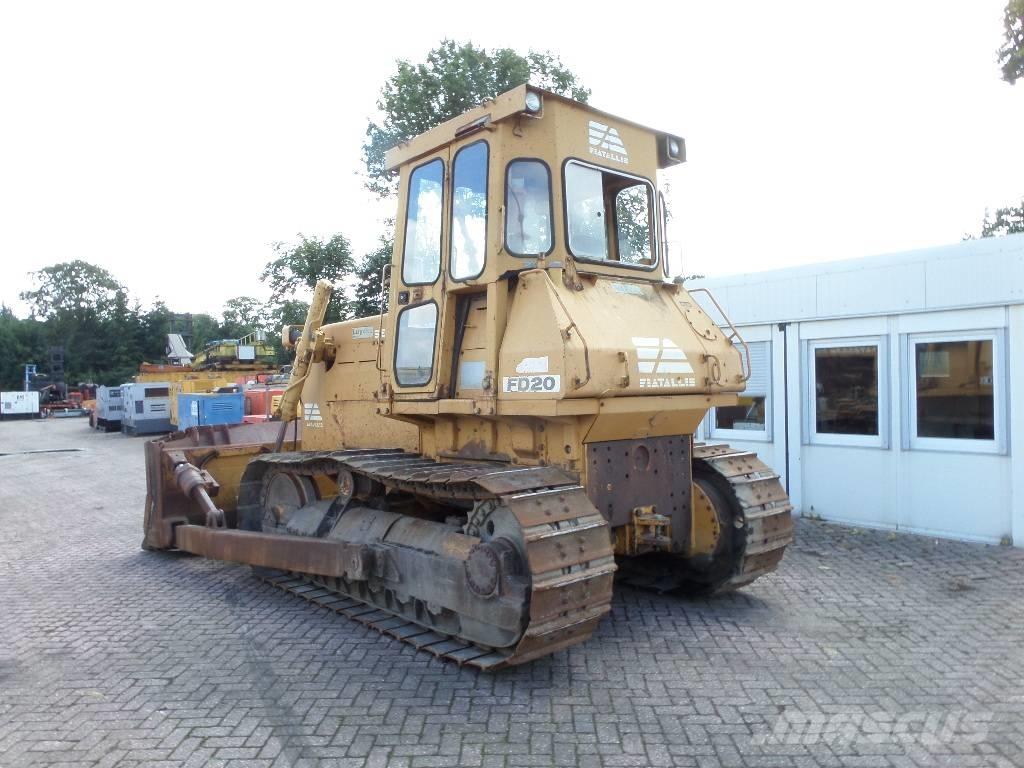 Fiat-Allis FD 20 Telaketjupuskutraktorit