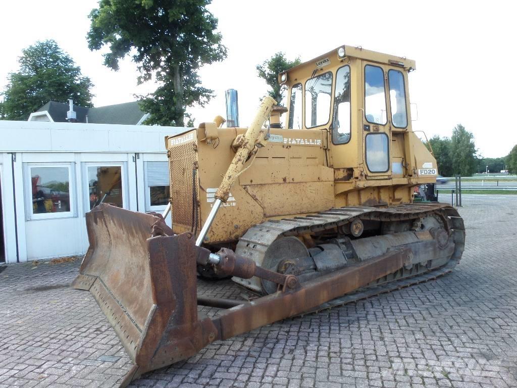 Fiat-Allis FD 20 Telaketjupuskutraktorit