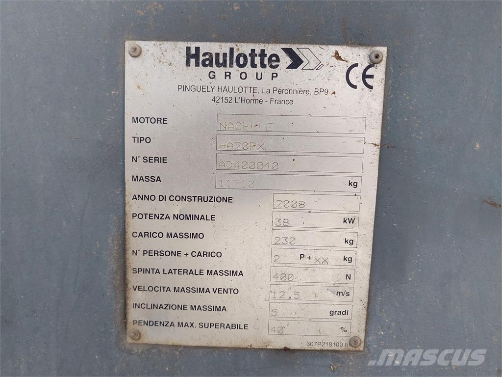 Haulotte HA20PX Kuukulkijat