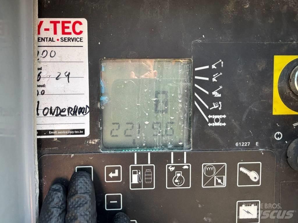 Genie S 105 Teleskooppipuominostimet