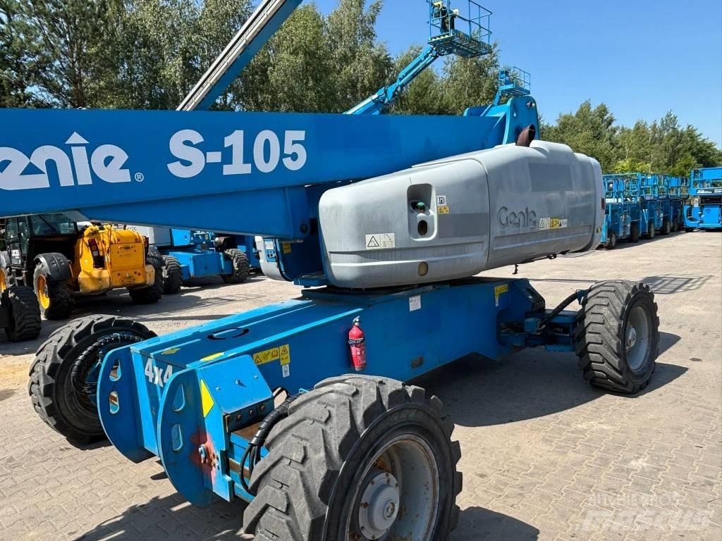 Genie S 105 Teleskooppipuominostimet