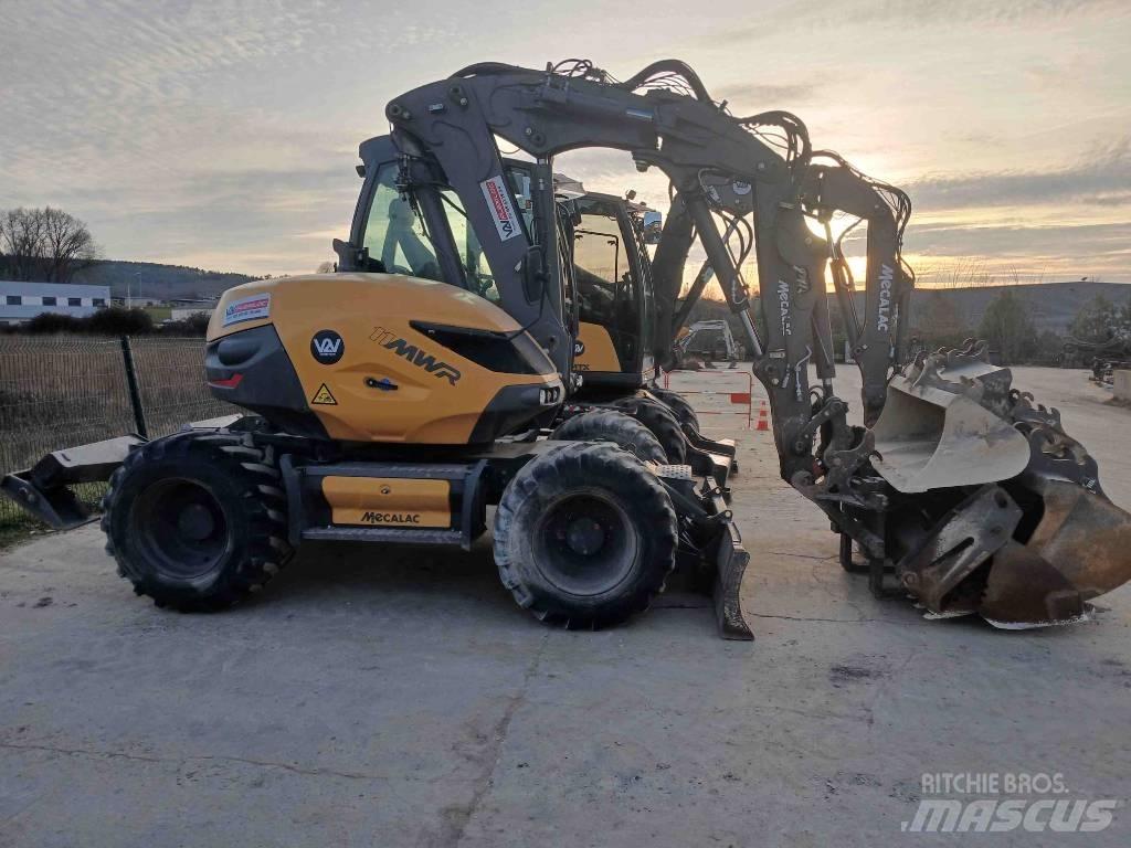 Mecalac 11MWR Pyöräkaivukoneet