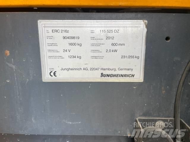Jungheinrich ERC 216 Ajettavat pinoamisvaunut