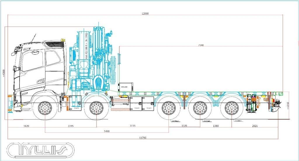 Volvo FH 13 540 Nosturiautot