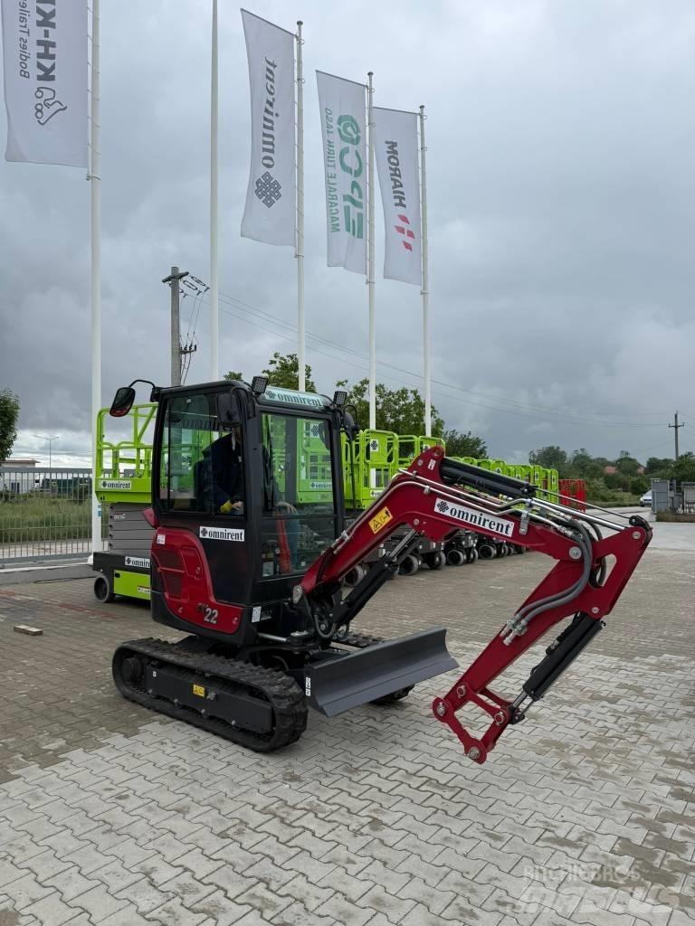 Yanmar SV 22 Minikaivukoneet < 7t