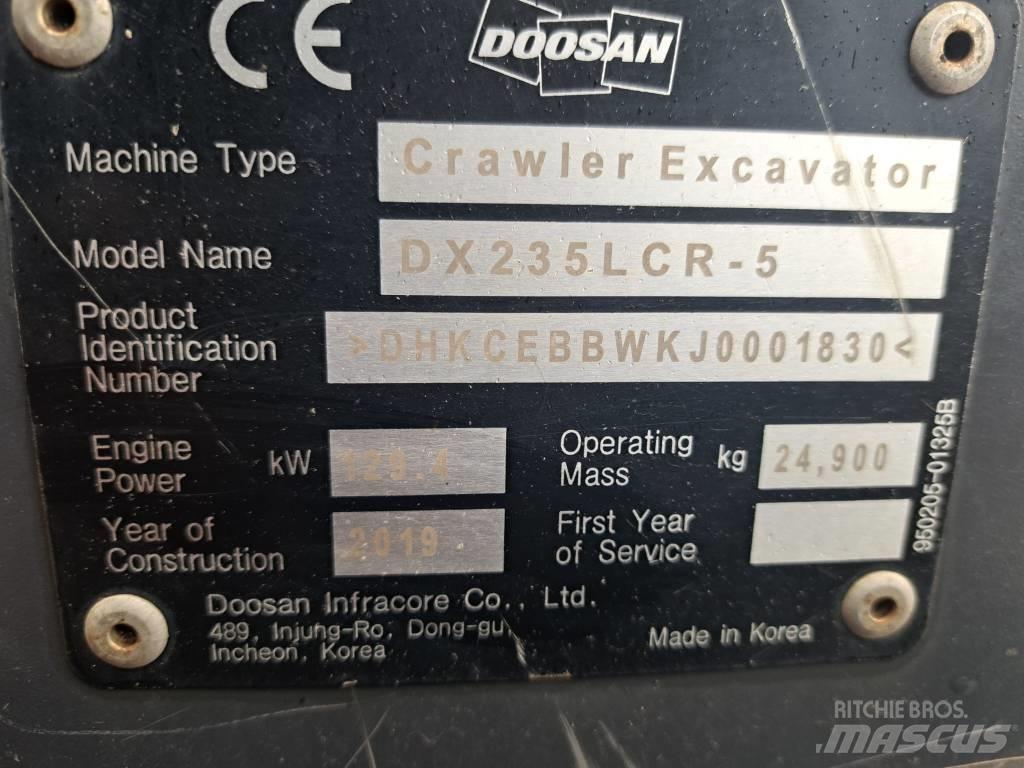Doosan DX 235 LCR-5 Telakaivukoneet