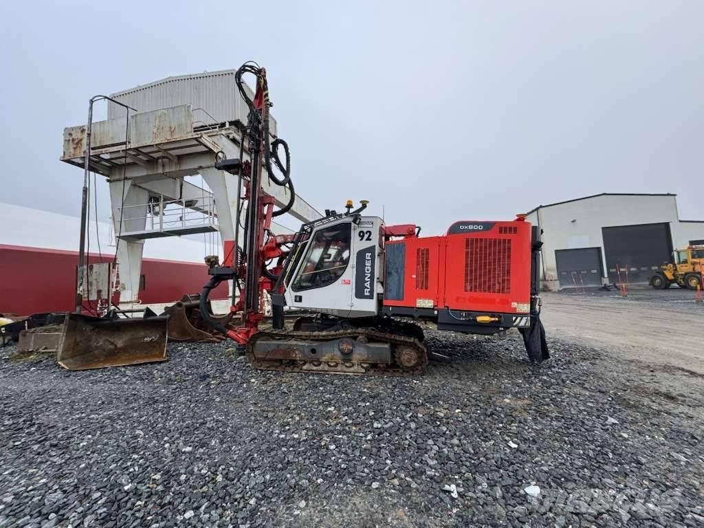 Sandvik DX800 Avolouhintaporauslaitteet