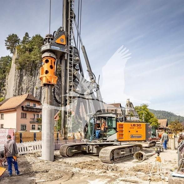 Liebherr LB30 Avolouhintaporauslaitteet